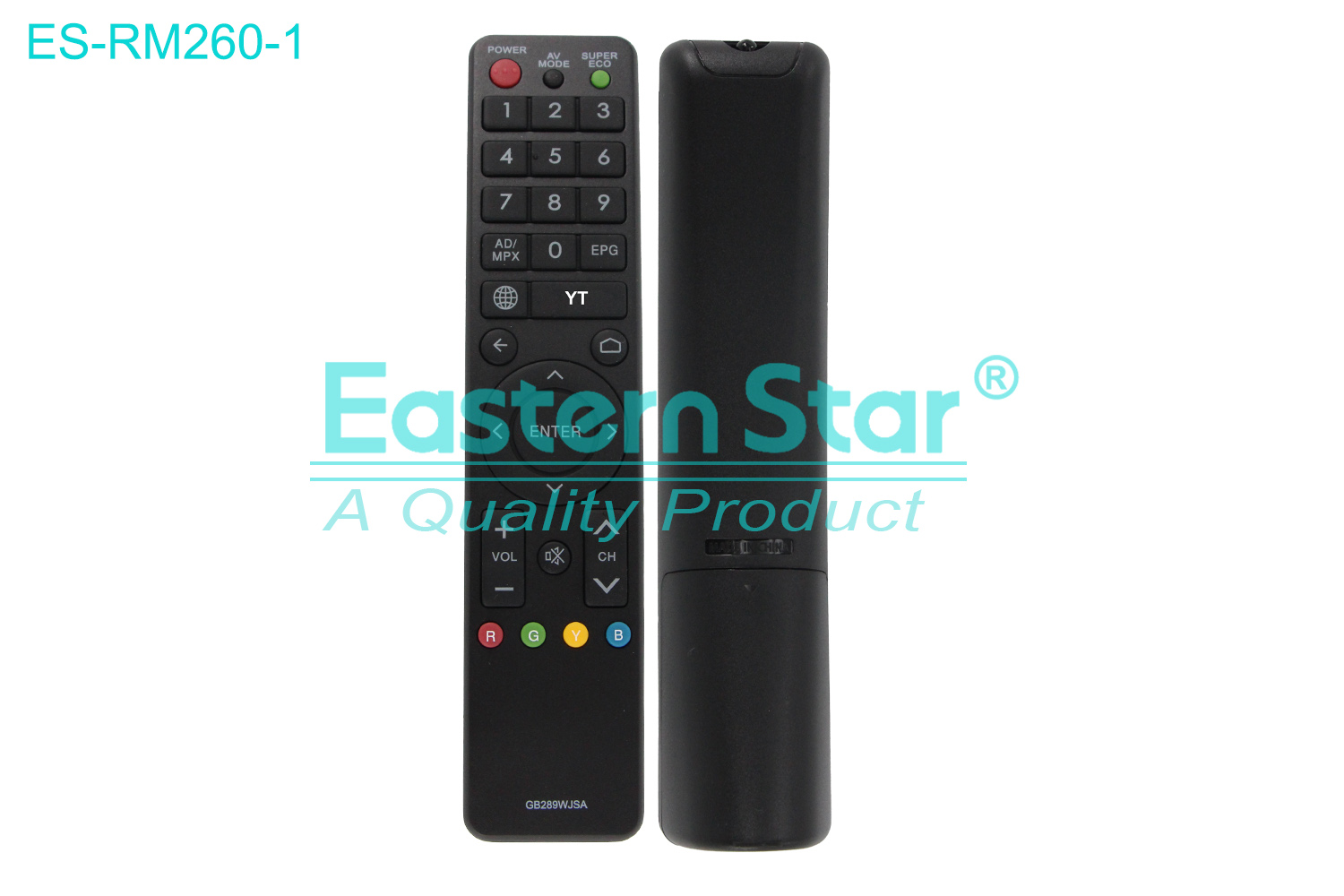 ES-RM260-1 Compatible for Sharp Smart TV Remote Control R/M 33 Keys