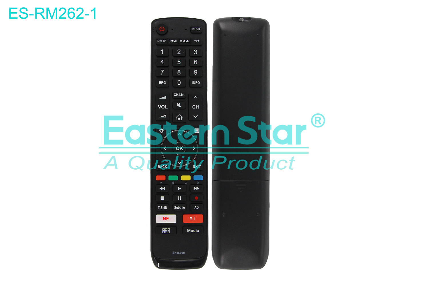 ES-RM262-1 Compatible for / Smart TV Remote Control R/M 51 Keys