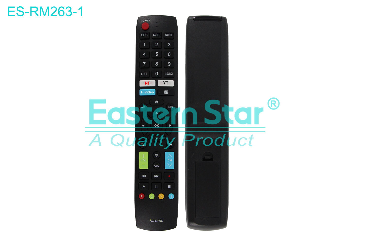 ES-RM263-1 Compatible for / Smart TV Remote Control R/M 46 Keys