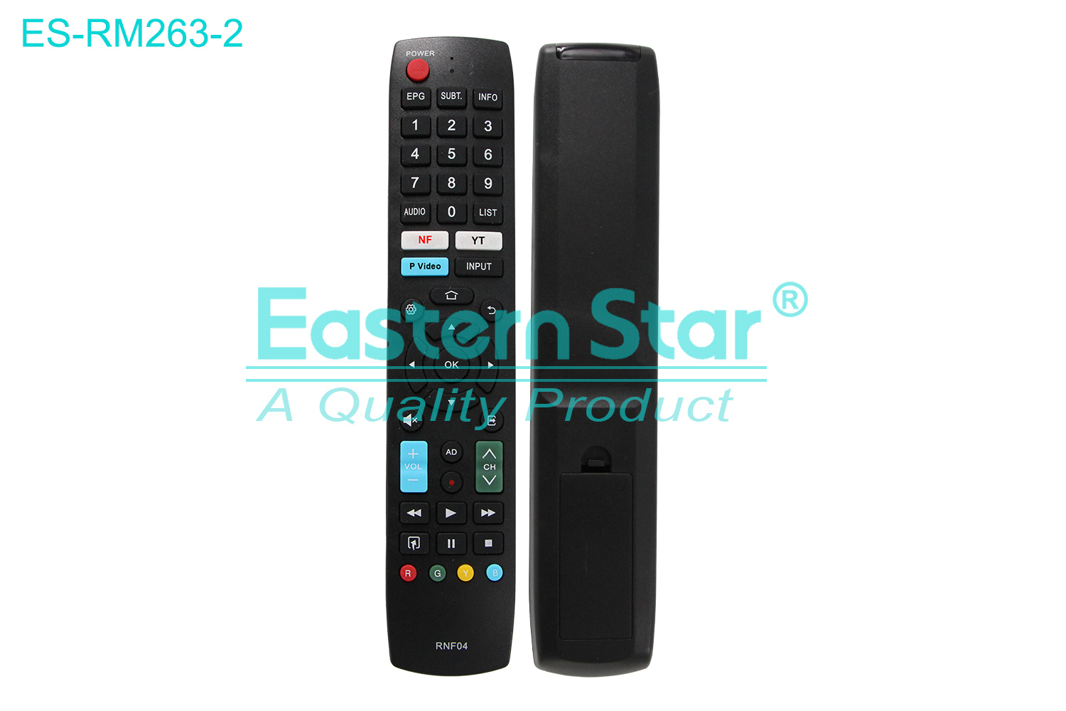 ES-RM263-2 Compatible for / Smart TV Remote Control R/M 46 Keys