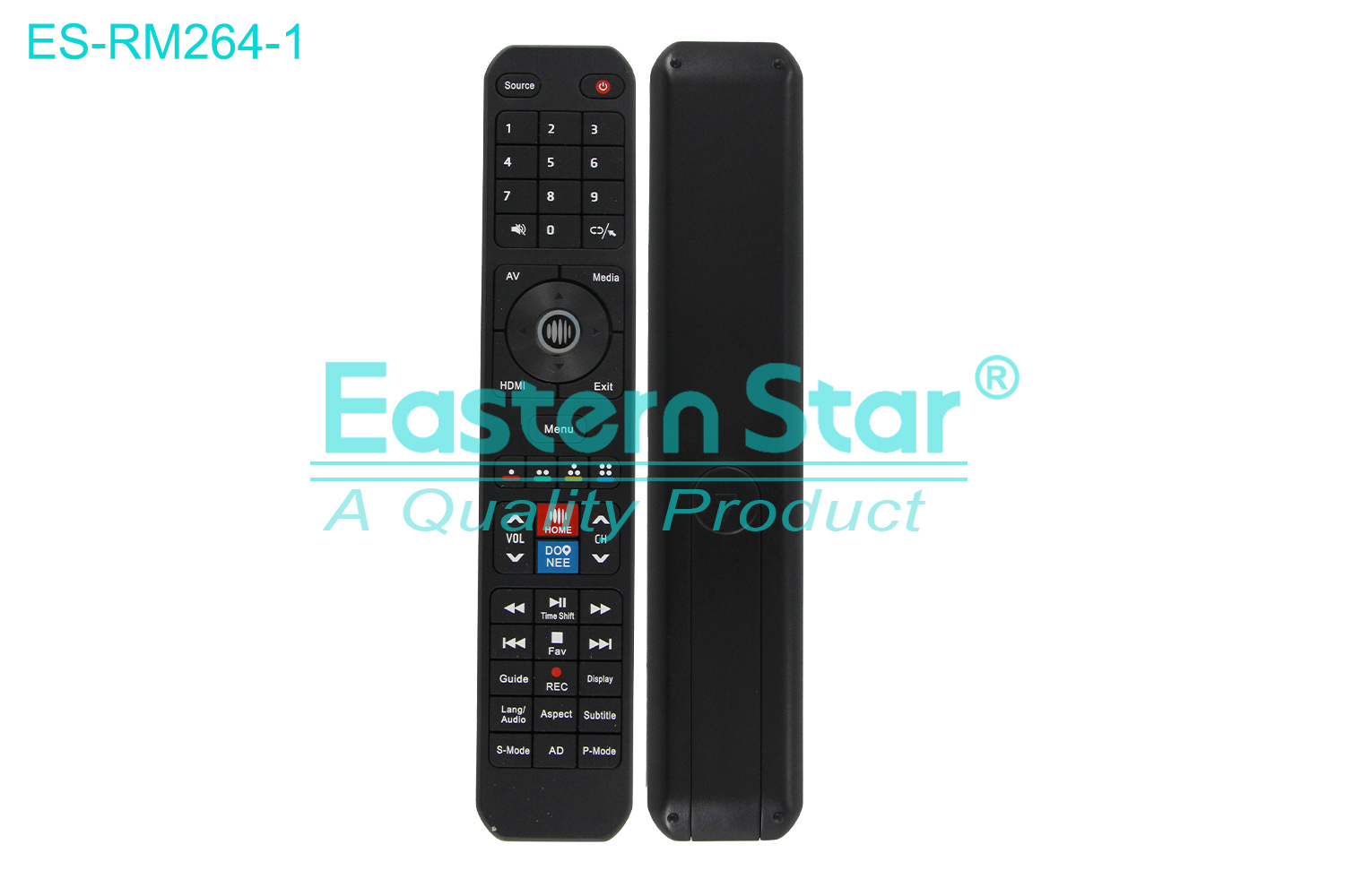 ES-RM264-1 Compatible for / Smart TV Remote Control R/M 49 Keys