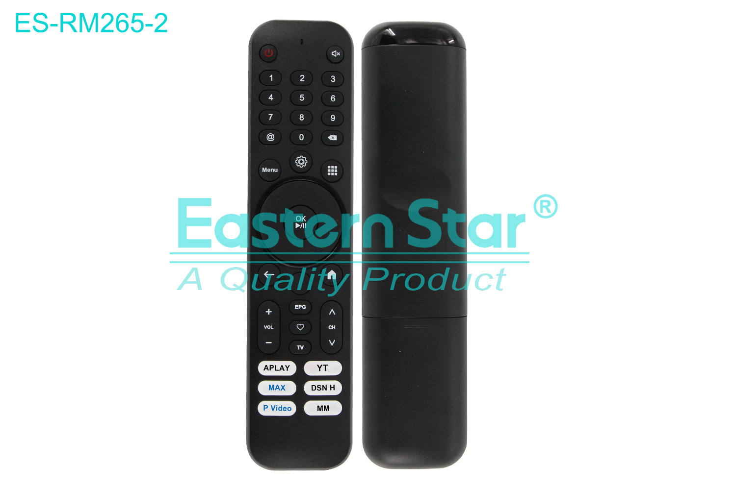 ES-RM265-2 Compatible for / Smart TV Remote Control R/M 38 Keys
