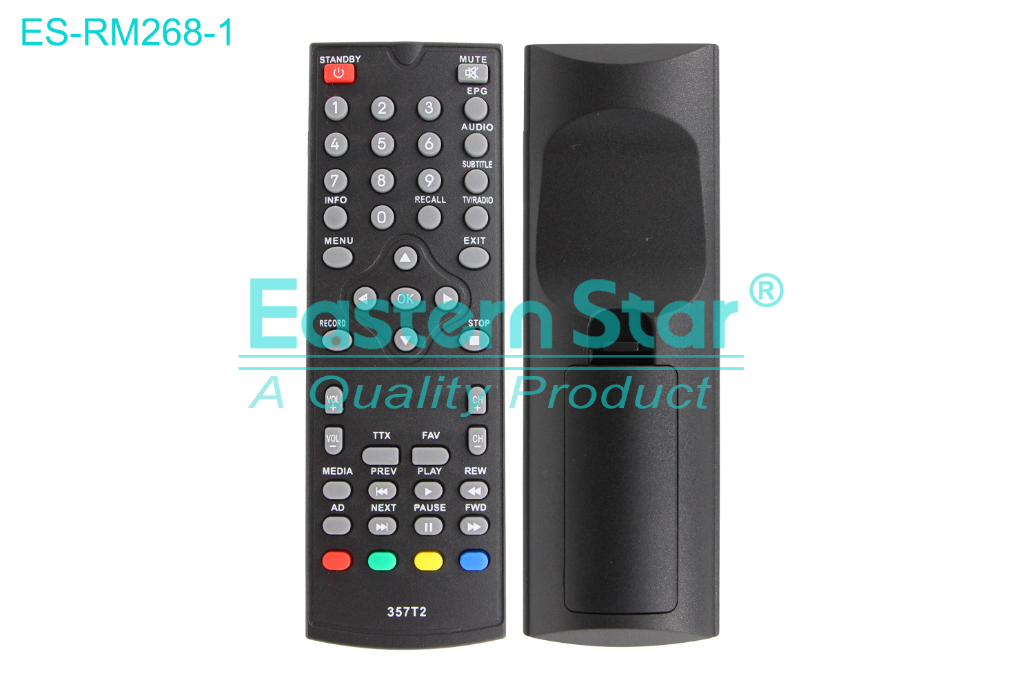 ES-RM268-1 Compatible for / Smart TV Remote Control R/M 45 Keys