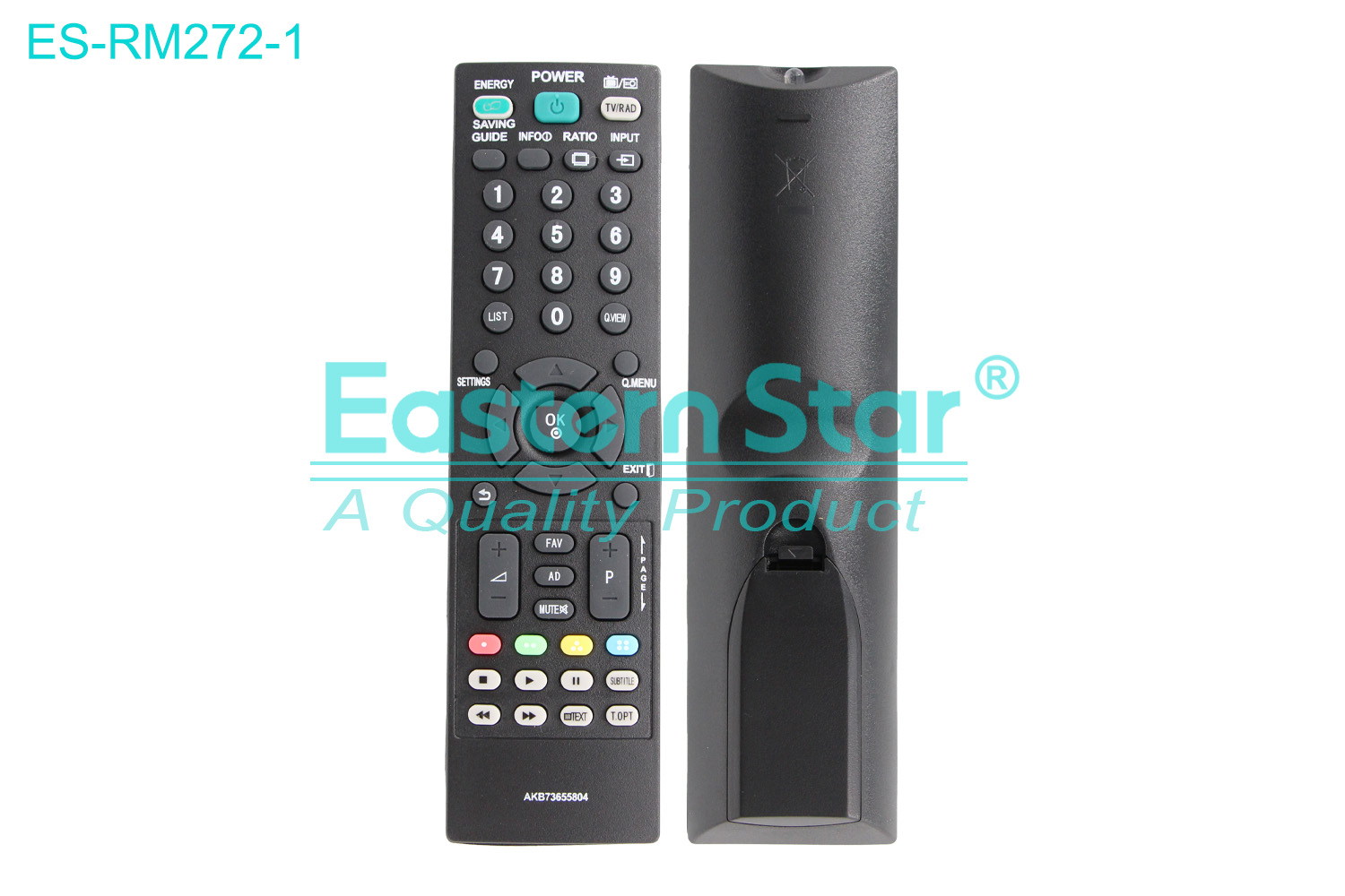 ES-RM272-1 Compatible for / Smart TV Remote Control R/M 47 Keys