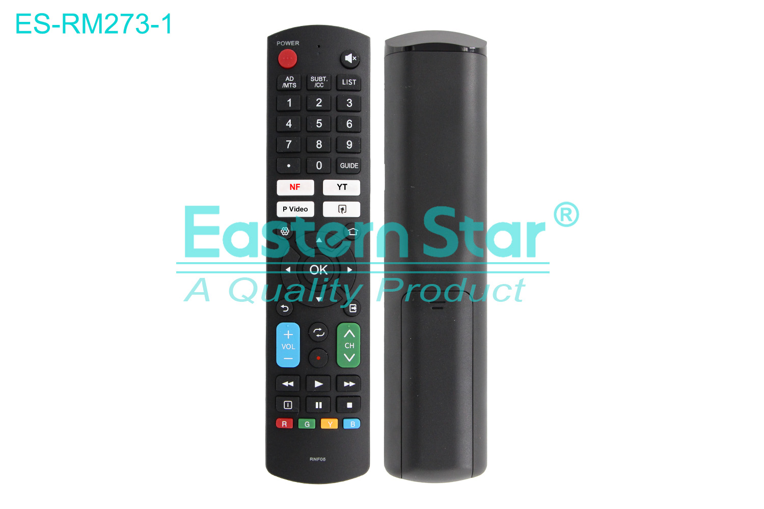 ES-RM273-1 Compatible for / Smart TV Remote Control R/M 46 Keys