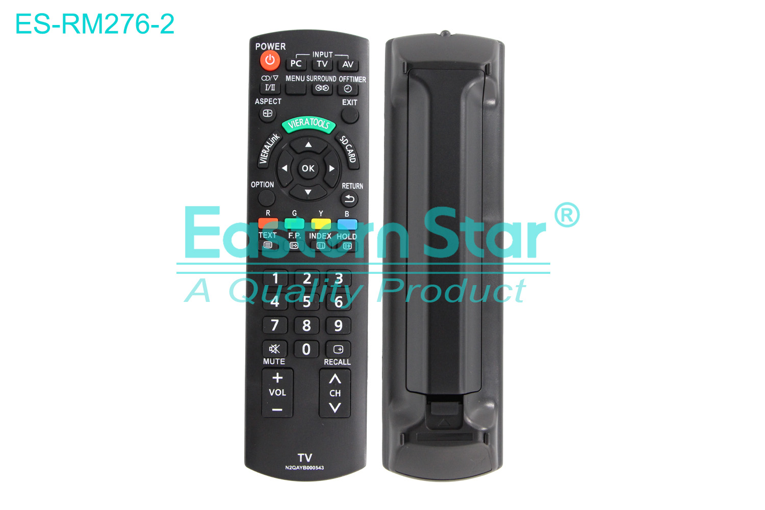 ES-RM276-2 Compatible for / Smart TV Remote Control R/M 44 Keys