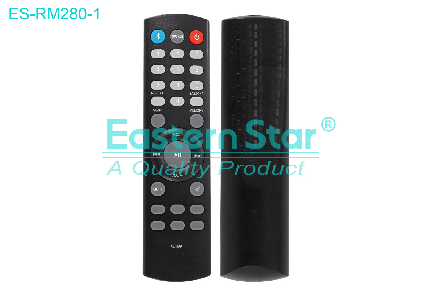 ES-RM280-1 Compatible for Polytron Smart TV Remote Control R/M 30 Keys