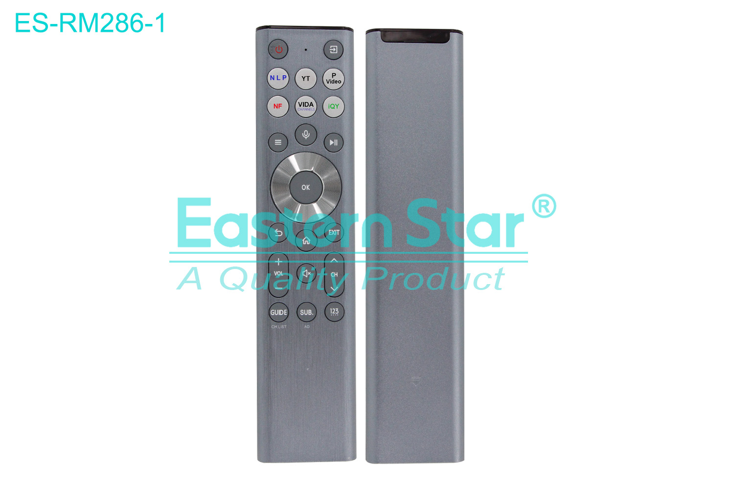 ES-RM286-1 Compatible for Hisense Smart TV Remote Control R/M 27 Keys