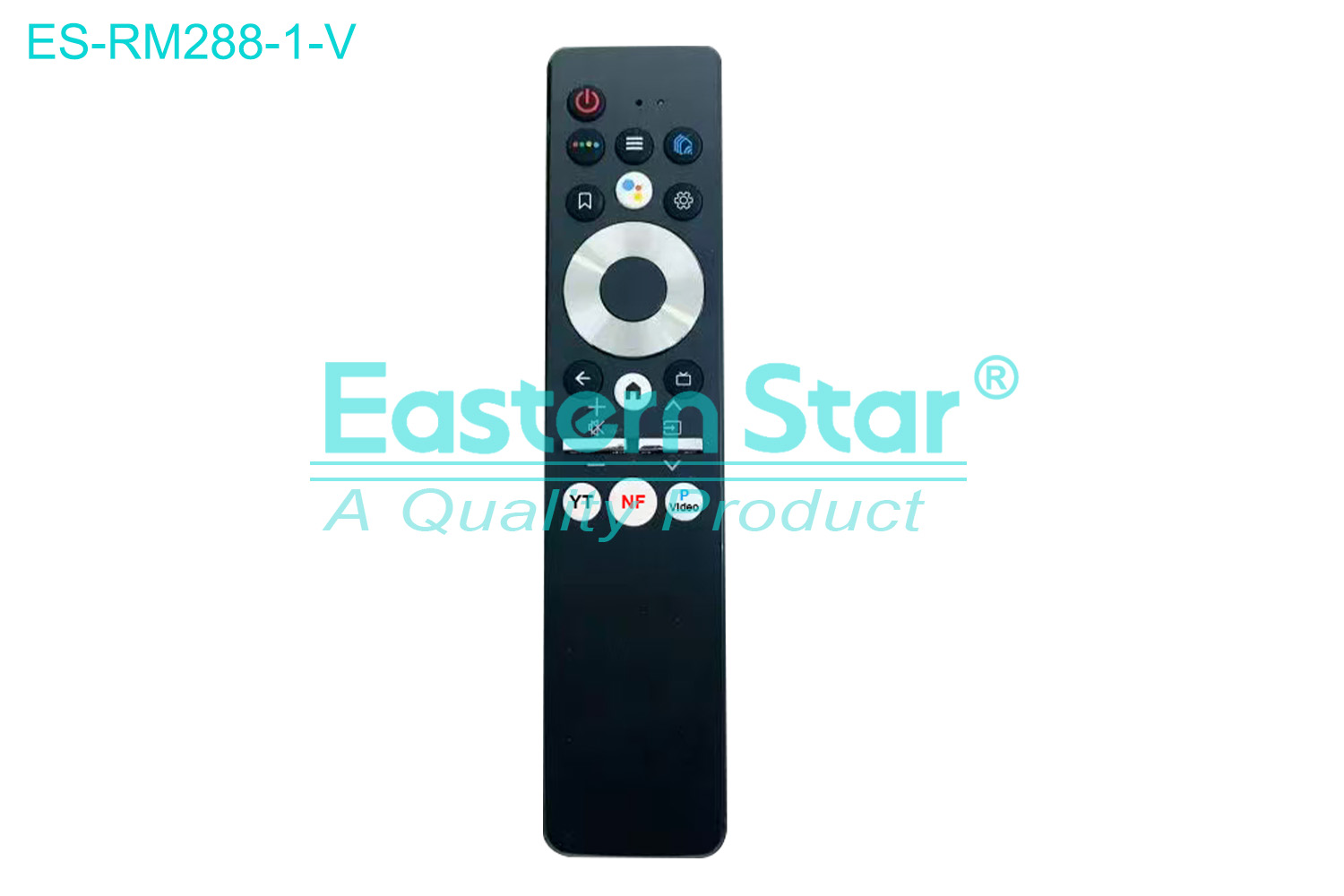 ES-RM288-1-V Compatible for Aqua Smart TV Voice Remote Control R/M 20 Keys