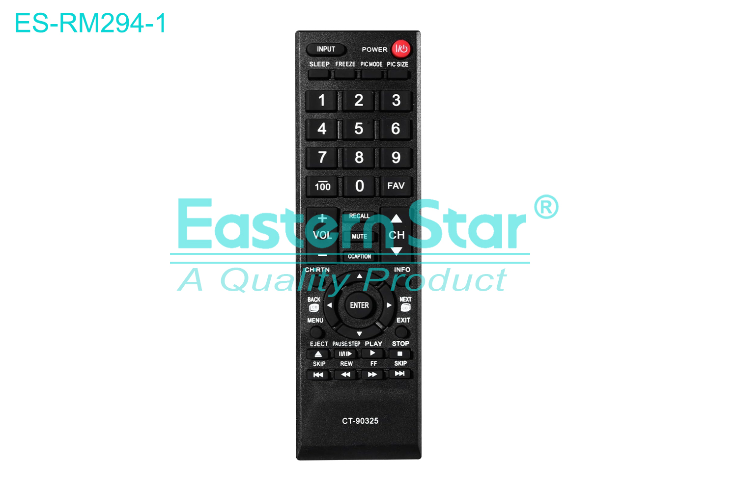ES-RM294-1 Compatible for / Smart TV Remote Control R/M 42 Keys