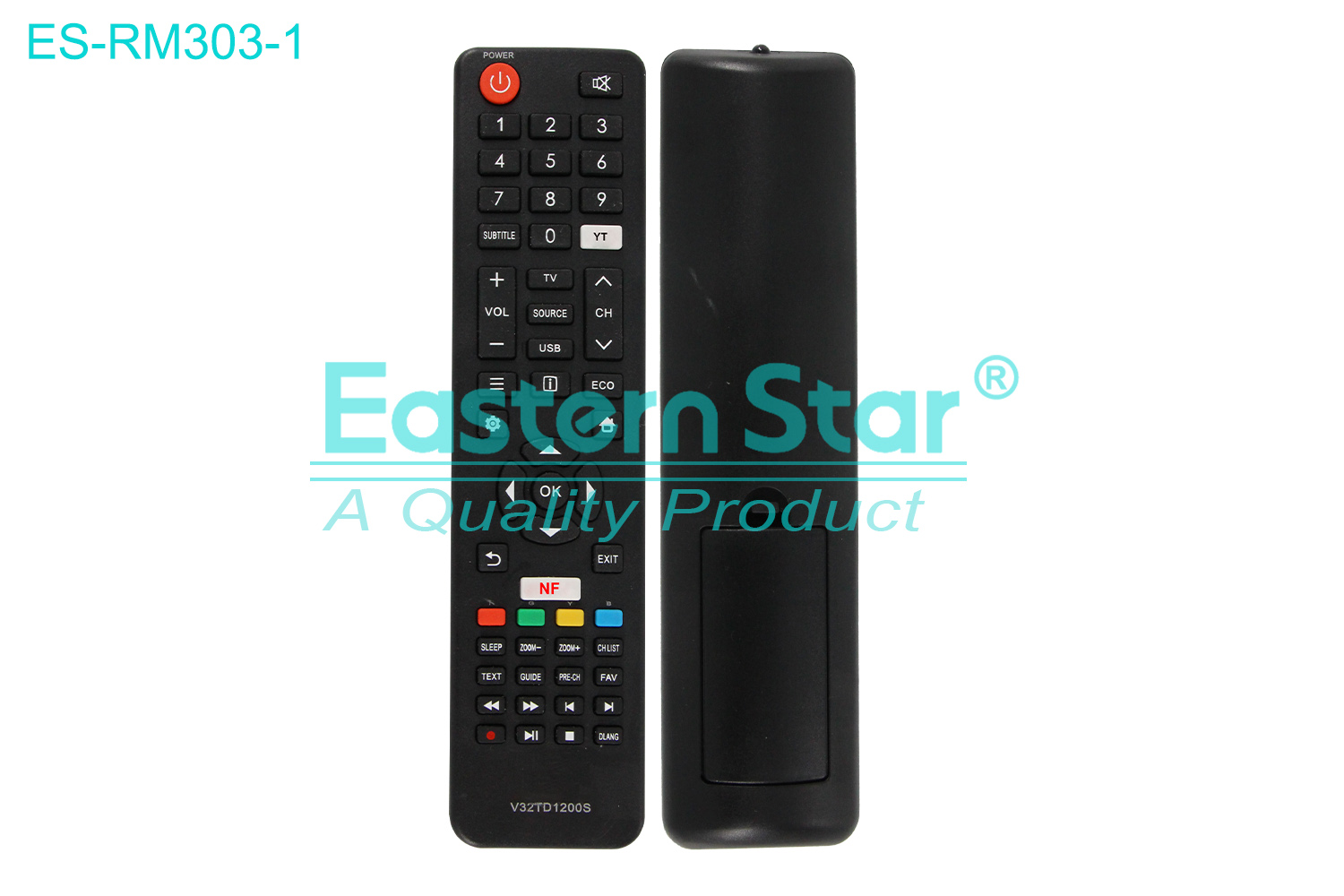 ES-RM303-1 Compatible for / Smart TV Remote Control R/M 54 Keys