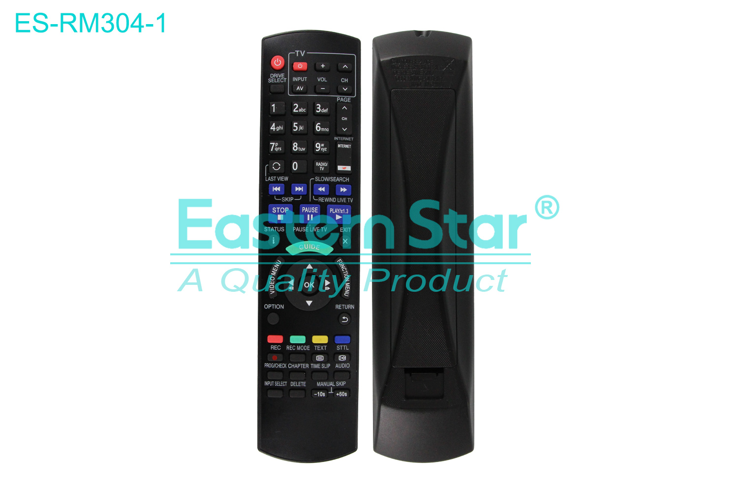 ES-RM304-1 Compatible for Panasonic Smart TV Remote Control R/M 59 Keys