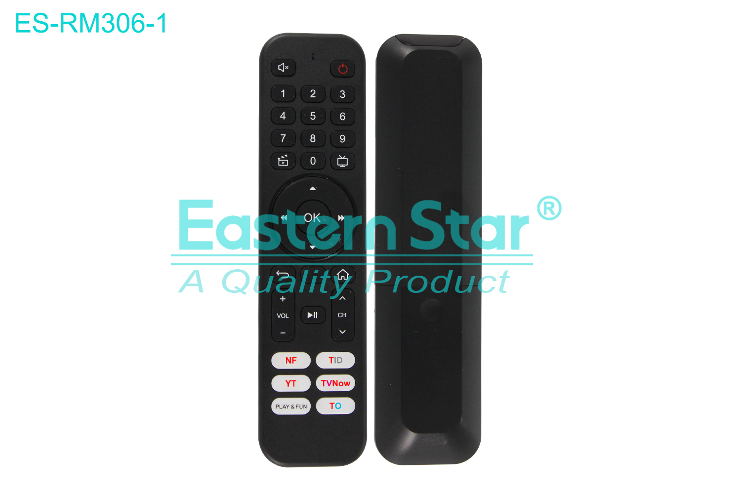 ES-RM306-1 Compatible for / Smart TV Remote Control R/M 32 Keys