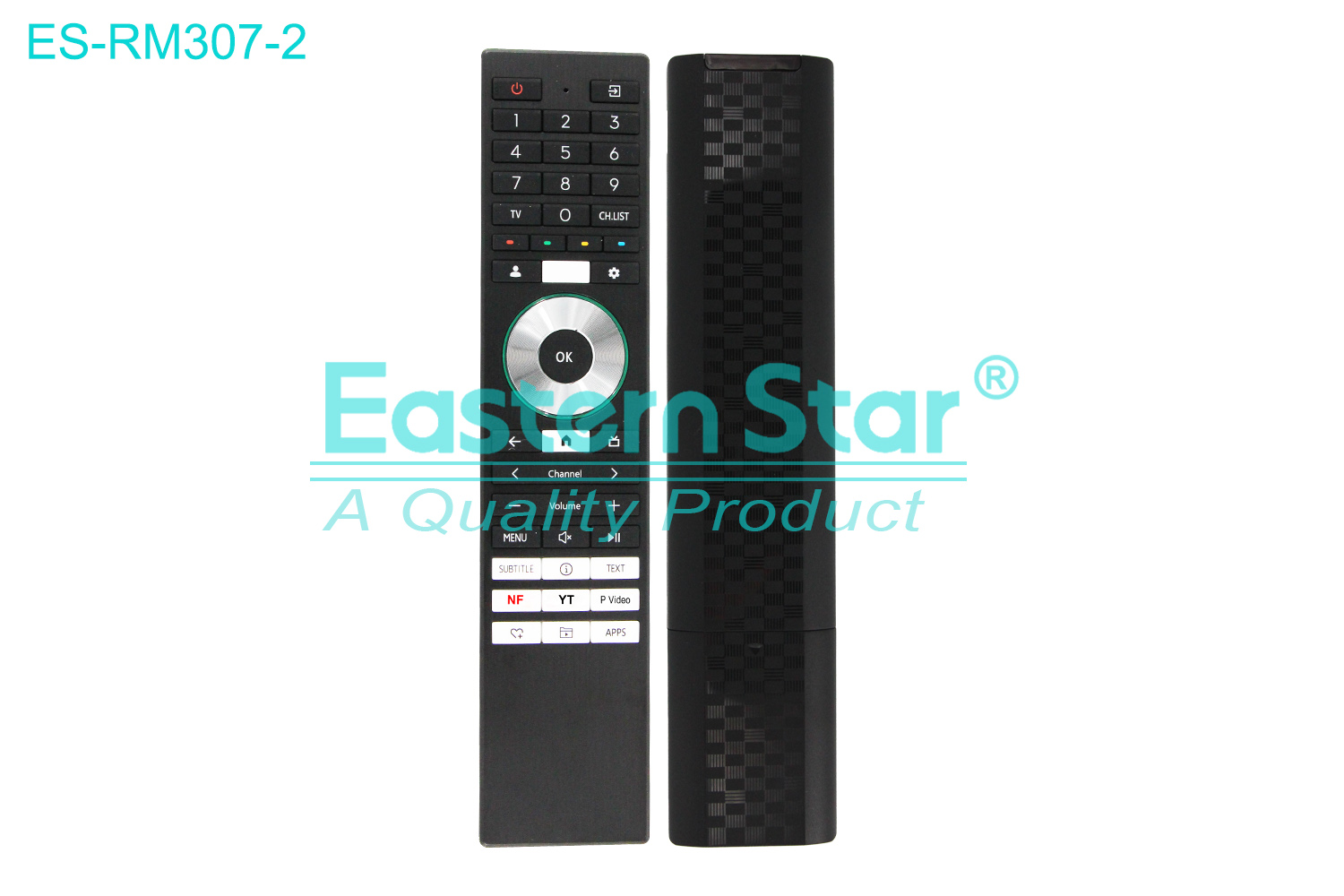 ES-RM307-2 Compatible for Toshiba Smart TV Remote Control R/M 45 Keys