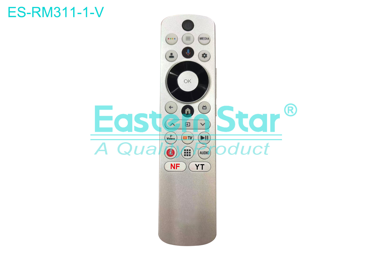 ES-RM311-1-V Compatible for / Smart TV Voice Remote Control R/M 26 Keys