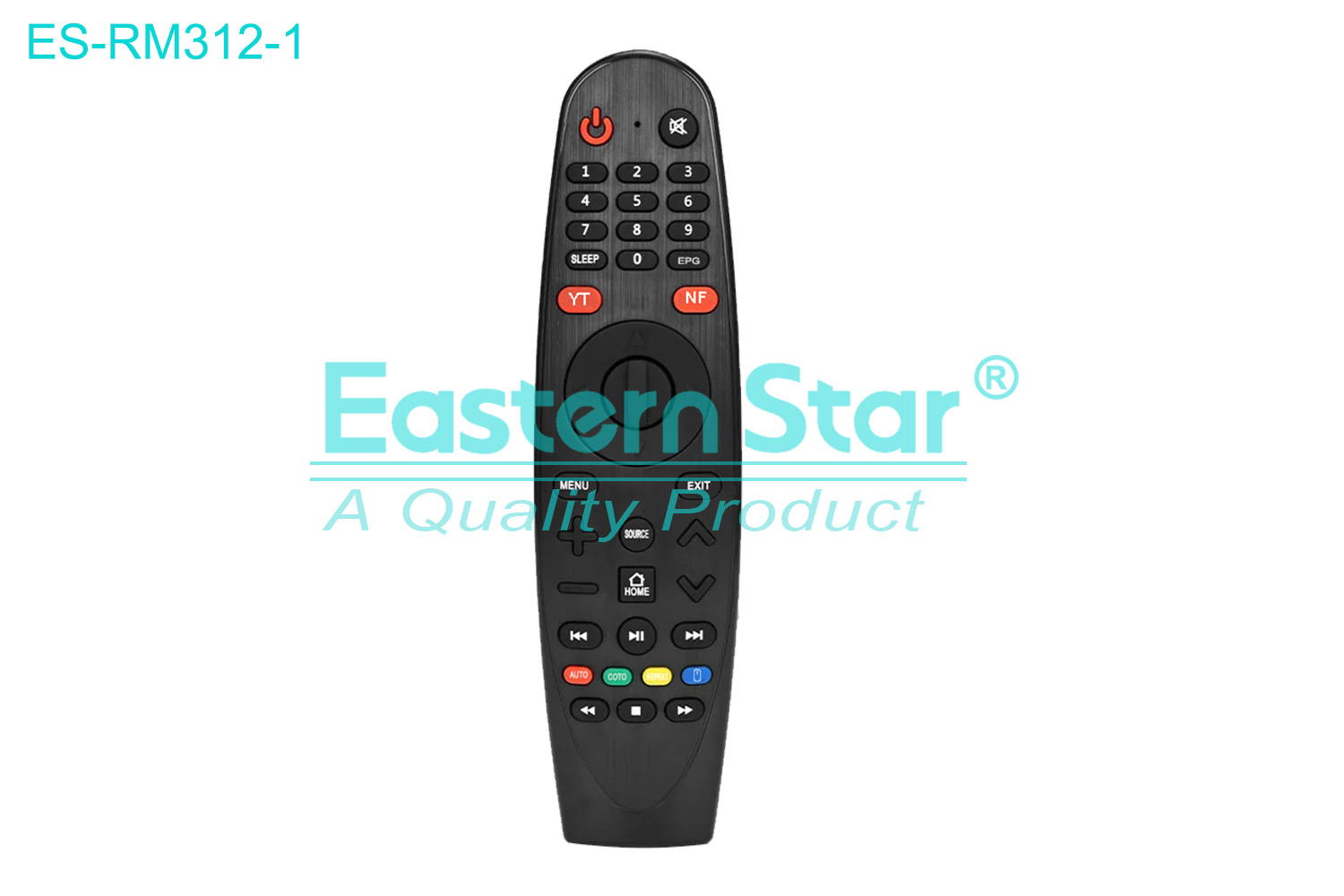 ES-RM312-1 Compatible for / Smart TV Remote Control R/M 39 Keys
