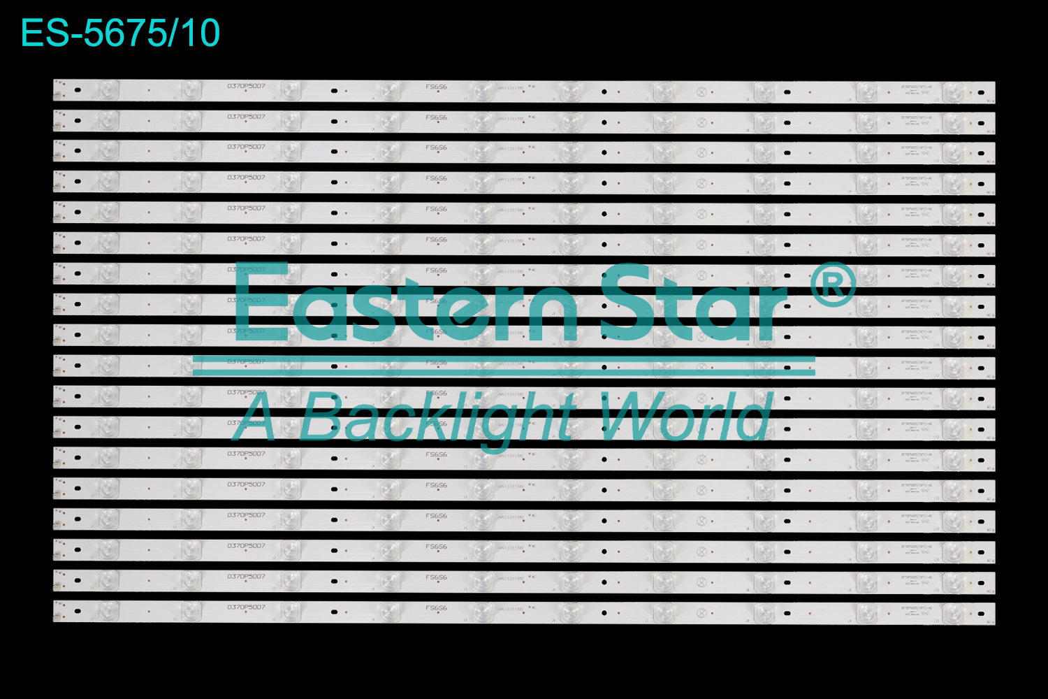 ES-5675 LED TV Backlight use for 70" Haier  LS70A31、U70H3、LED70S8000U、LS70AL88U62  3P70P5005(70P1)-A0、3P70P5 (70P1)004、0370P5007 LED BACKLIGHT STRIP(18)
