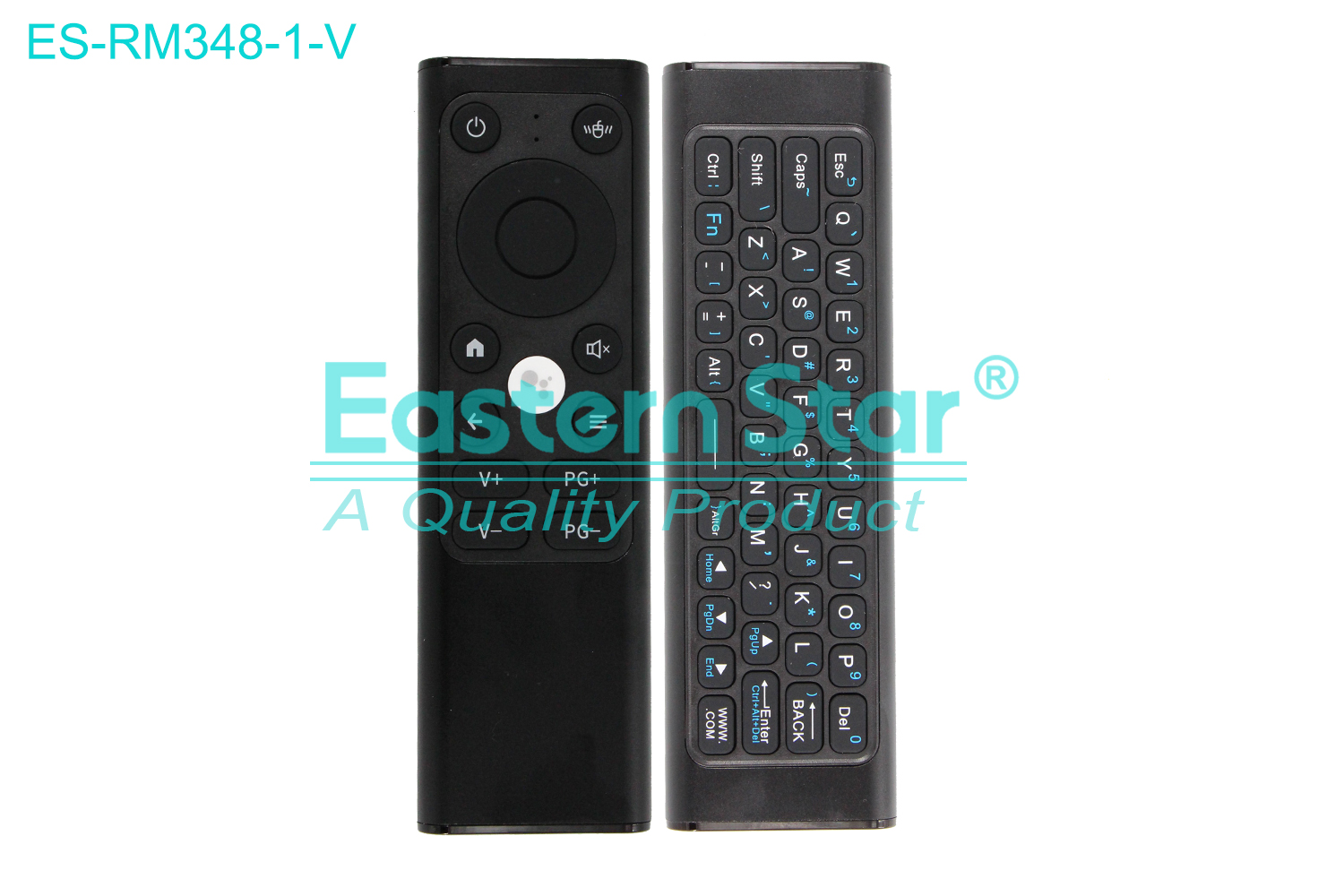 ES-RM348-1-V Compatible for / Smart TV Voice Remote Control R/M 61 Keys