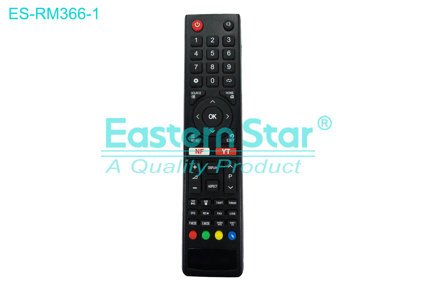 ES-RM366-1 Compatible for / Smart TV Remote Control R/M 47 Keys