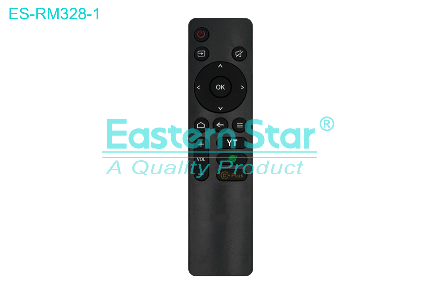 ES-RM328-1 Compatible for / Smart TV Remote Control R/M 16 Keys