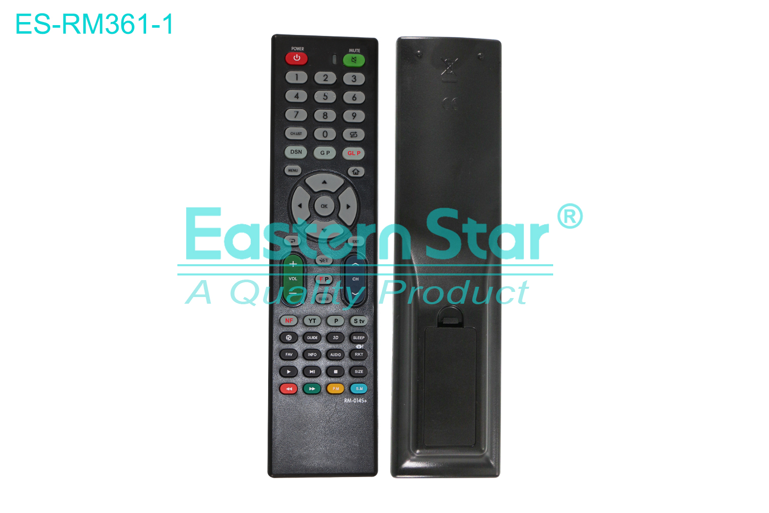 ES-RM361-1 Compatible for / Smart TV Remote Control R/M 55 Keys