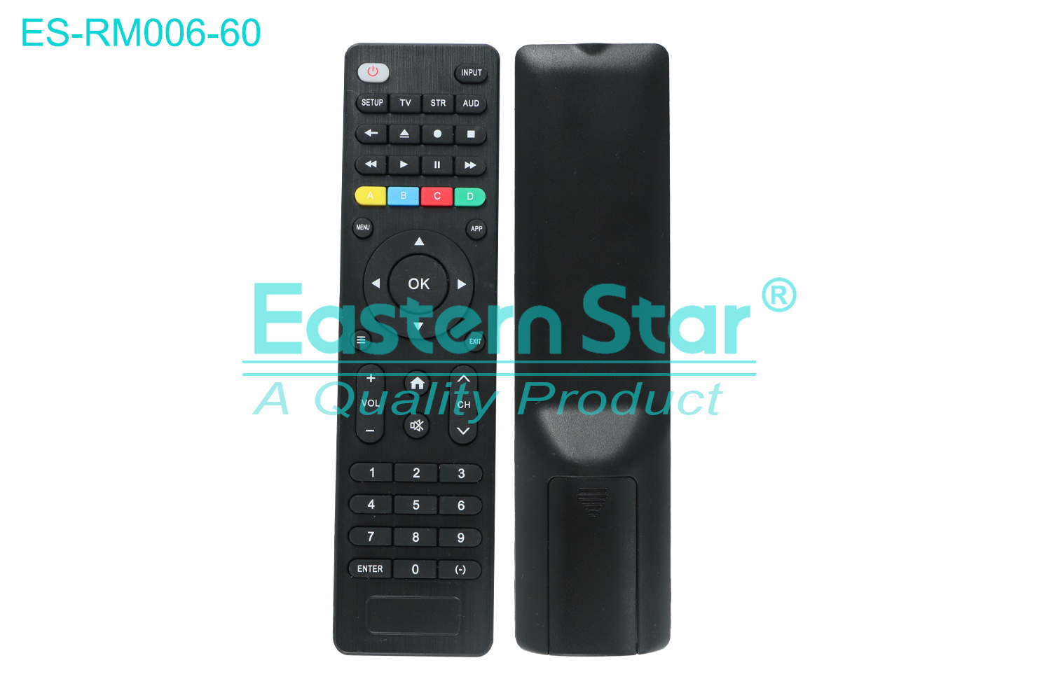 ES-RM006-60 Compatible for / Smart TV Remote Control R/M 45 Keys