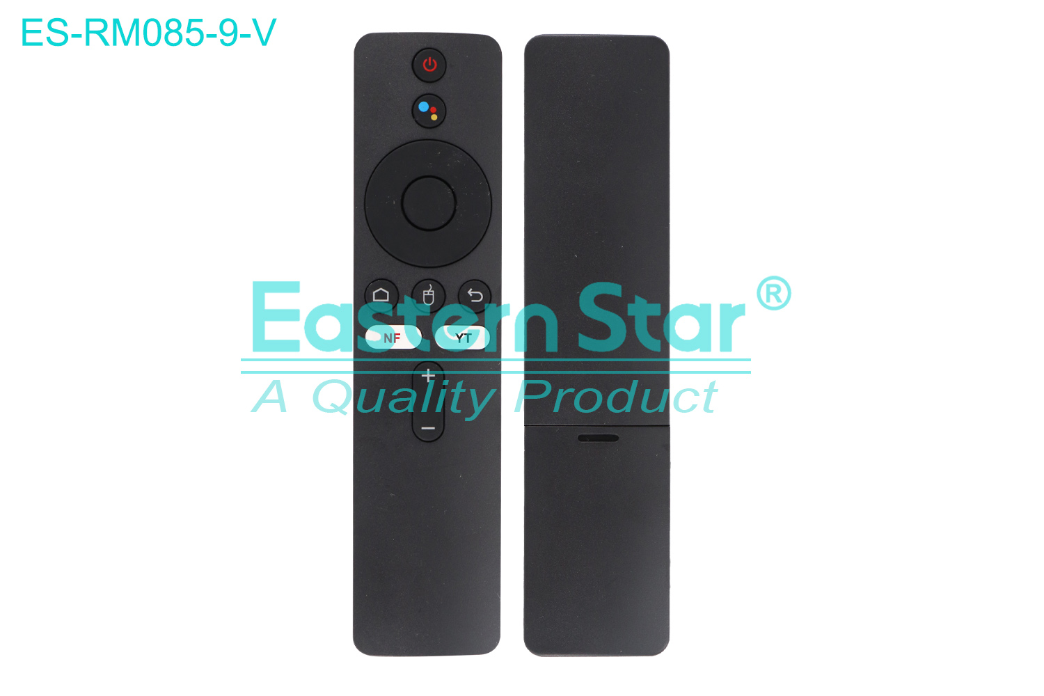 ES-RM085-9-V Compatible for / Smart TV Voice Remote Control R/M 14 Keys