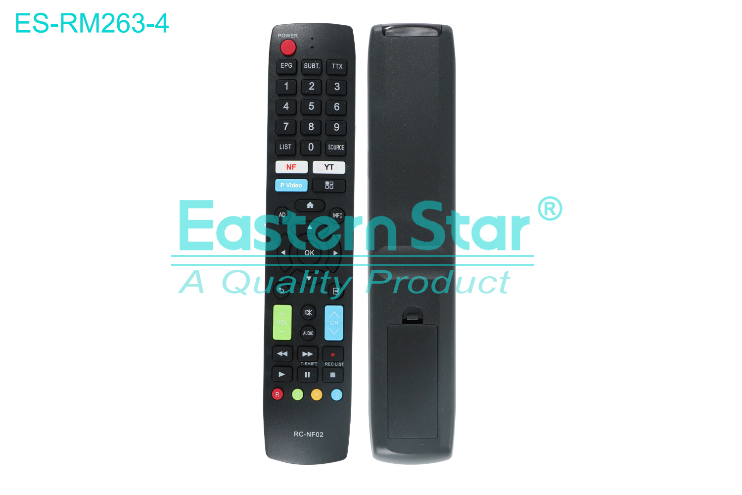 ES-RM263-4 Compatible for / Smart TV Remote Control R/M 46 Keys