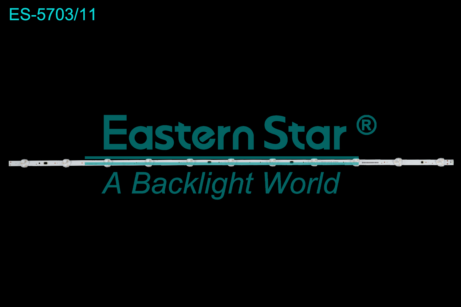 ES-5703 LED TV Backlight use for 75" 0A0S-AE0110678-D5-132T05V3C- 210326N1-22378-QR D750S02-23502-DR1028   LED BACKLIGHT STRIP(/)