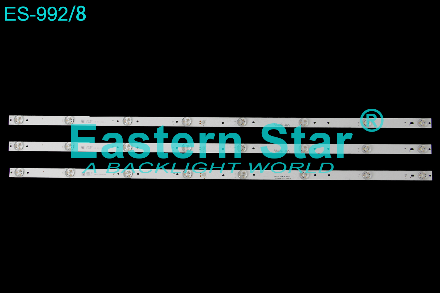 ES-992 6V LED TV Backlight use for 40" Condor/Toshiba LED39K1800,40C4500,40L1600C,40L2600C,TH-40D400C JL.D40081330-140ES-M LED STRIP(3)