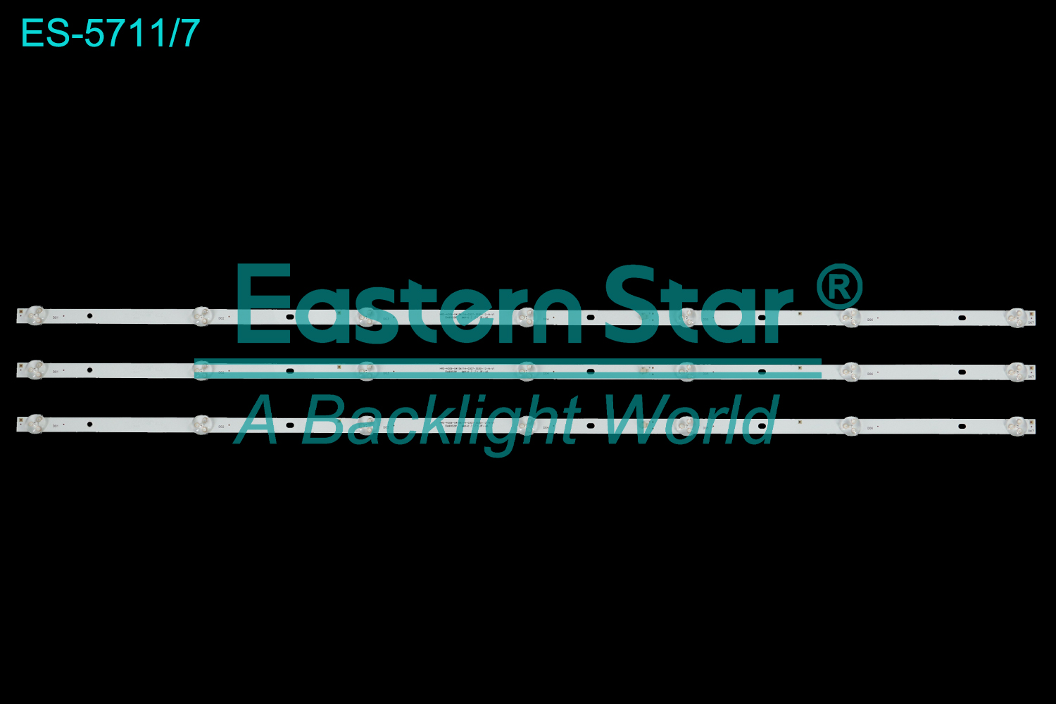 ES-5711 LED TV Backlight use for 42" Rca  RT4201 HRS-H309-0415A114-0307-3030-12-N-V1  LED BACKLIGHT TV(3)