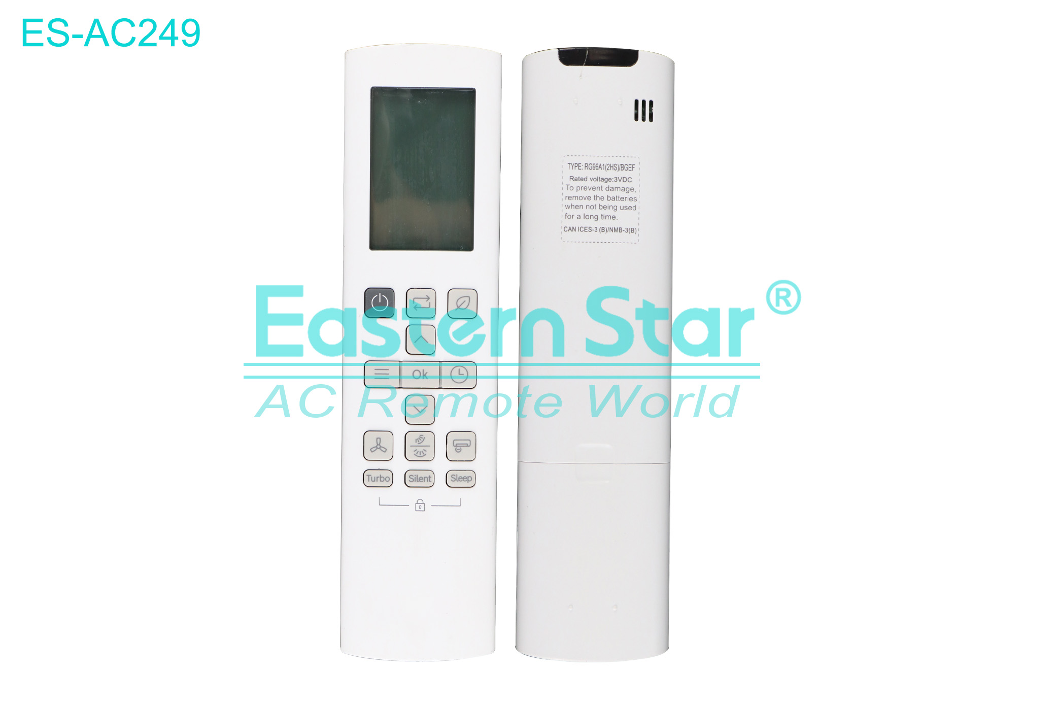 ES-AC249 High Quality China Remote AC Remote for Bosch/Bsh Air Conditioner Remote A/C 14 keys