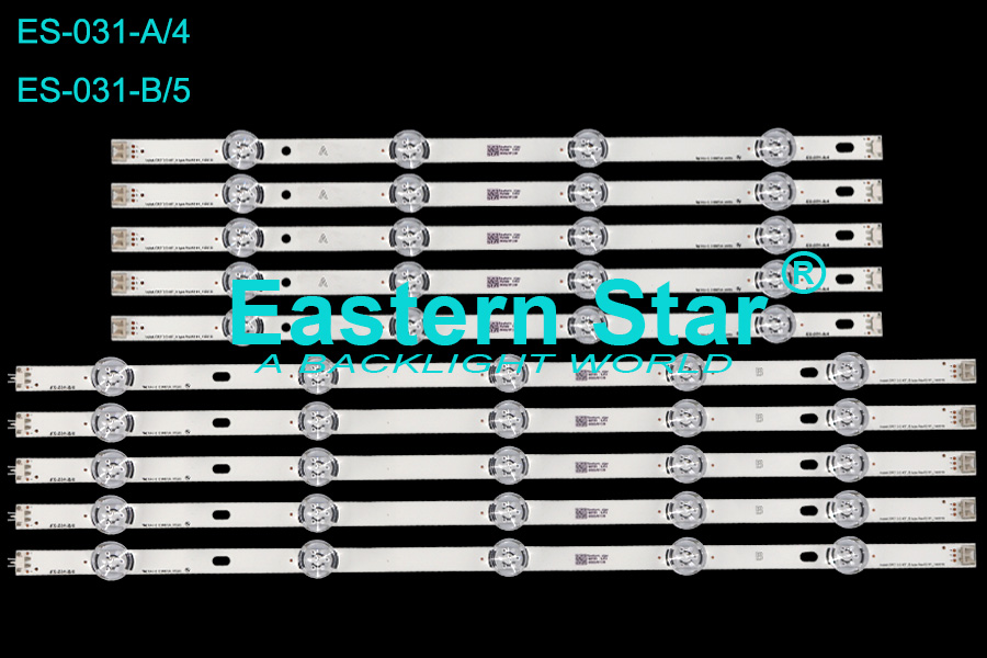 ES-031 LED/LCD TV BACKLIGHT use for Lg DRT 3.0 49'' 6916L-1788A/6916L-1789A LED Backlight Strips (10)