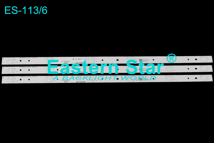 ES-113 TV Backlight use for Vu/Changhong 28'' LED28C3000A GC275D06-ZC14F-03 303GC275031 led backlight strips (3)