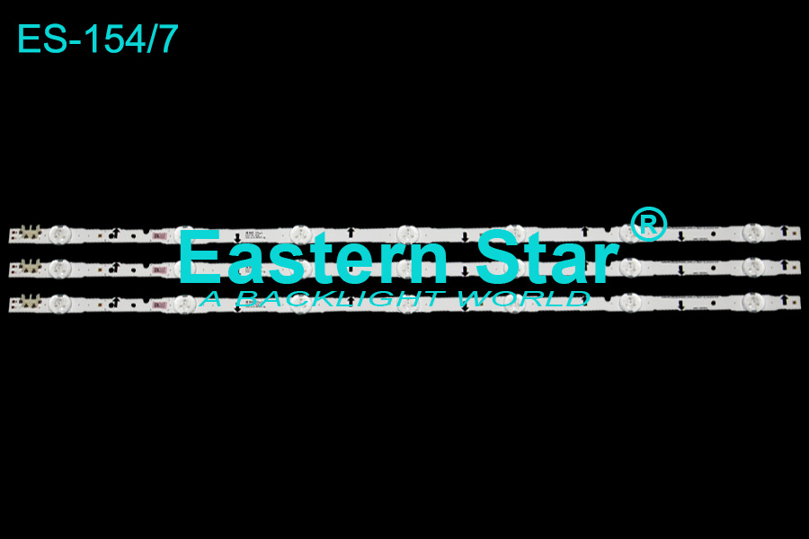 ES-154 TV BACKLIGHT use for Samsung 32'' V5DN-320SM0-R4 /2014SVS32HD_3228_07__REV1.3_131212 NHF/D4GE-320DC0-R2/BN96-30445A/LM41-00099M/ STL0227 VE STL0293 AYNI OZELLIKLERDE URUNLERDIR LED Backlight Strips (3)