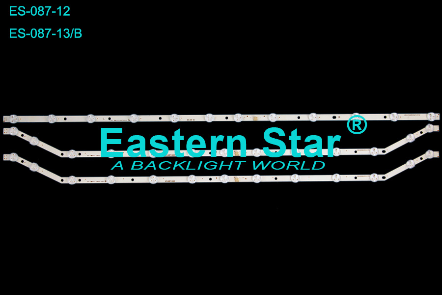 ES-087 TV BACKLIGHT use for Samsung 40'' DMGE-400SMA/400SMB-R2 LED Backlight Strips (3)