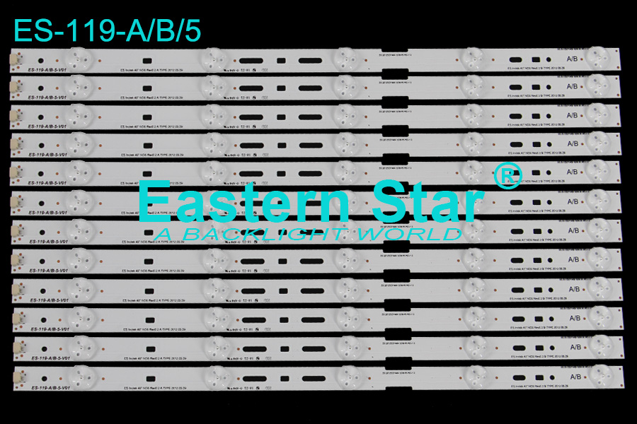 ES-119 TV Backlight use for Sony 40'' 2012SONY40A/B 3228 05 REV1.0 led backlight strips (12)