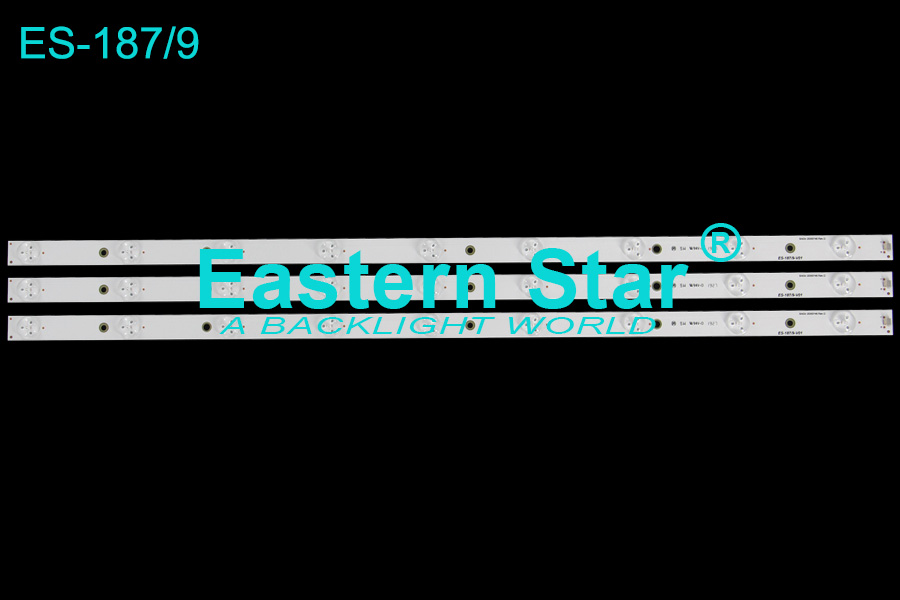 ES-187 TV Backlight use for Haier 55'' SUN WEI 55V0   ShiOn 2D00746 Rev.D led backlight strips (3)