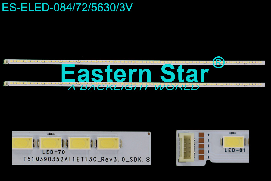 ES-ELED-084 ELED/EDGE TV Backlight use for Tcl/Rowa 39" T51M390352AI 1ET13C_Rev3.0_SDK.8  (1)