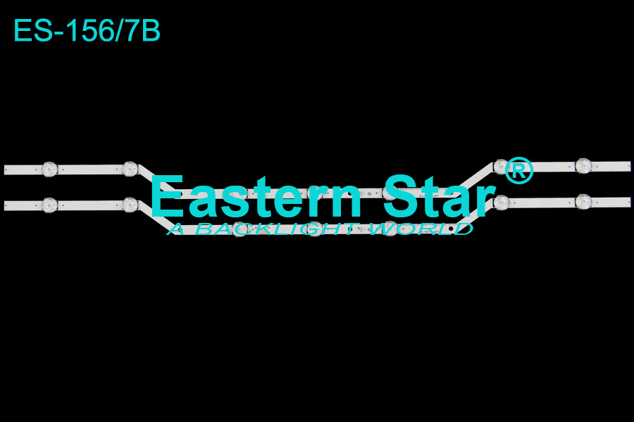 ES-156 LED Backlight Strip use for Samsung 32'' 2015 SVS32 FHD F-COM 7LEDS BN96-36235A Replacement LED Backlight Strips (2)