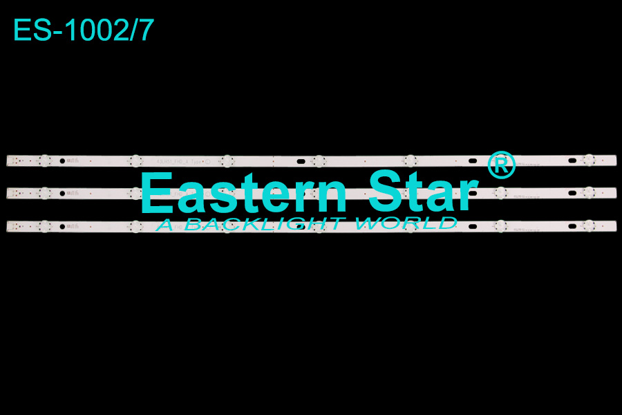 ES-1002 TV Backlight use for Lg 43'' INNOTE 15.5Y 43INCH_FHD LED_ARRAY_REV0.0 1510 led backlight strips (3)  43LH510V/43LH590V