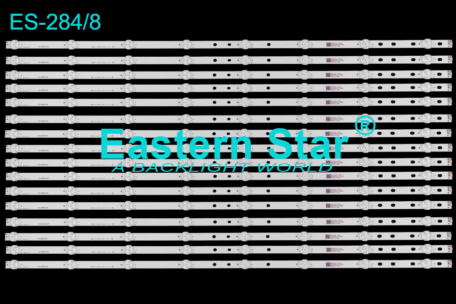 ES-284 TV Backlight use for Sony 65'' 8LEDs 650TV02 V3   CX-65S03E01-2B753-0-C-5CG-1350-V led strips (16)