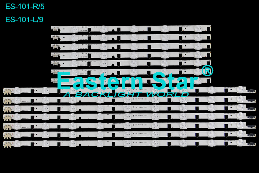 ES-101 TV BACKLIGHT use for Samsung 42'' D2GE-420SCA/420SCB-R3 BN96-25306A/BN96-25307A LED Backlight Bars/Strips (14)