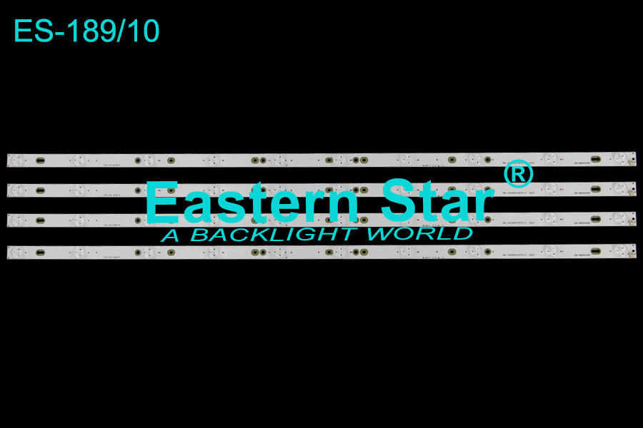 ES-189 LED TV Backlight use for Tcl/Panda 40'' 10LEDs MBL-40038D410DT0-V1/035-400-3528-A/0D40D10-ZC14F-02/303TT400035 led strips (4)