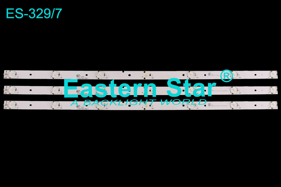 ES-329 LED TV Backlight use for Vu/Hisense 32'' 7LEDs JL.D3271330-03DS-F led strips (3) LED32K1800/LED32K220