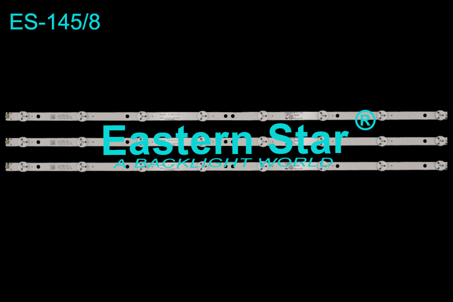 ES-145 LED TV Backlight use for Tcl /Philips/Ecostar 32'' 8LEDs K320WD A2 2014-5-20/4708-K320WD-A2213K01 led strips (3) LE32D59/32PFL3045