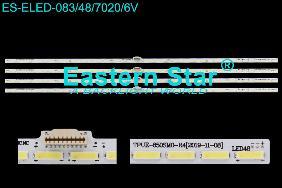 ES-ELED-083 ELED/EDGE TV Backlight use for Philips 65'' TPUE-650SM0-R4(14.07.28) (4)