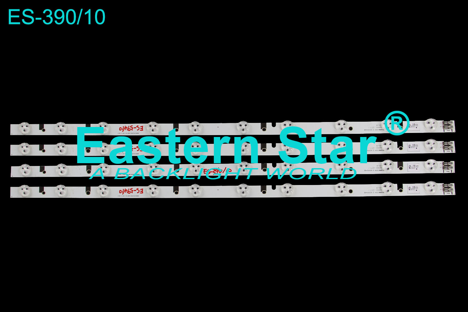 ES-390 LED TV Backlight 32'' use for Samsung 2012SV32 3228 FHD 10 REV1.5 120412 LED STRIPS(4)