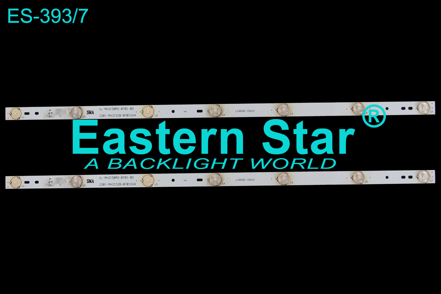 ES-393 LED TV Backlight use for ERISSSON 32'' SL-MH3150AS-0701-02 2201-MH31528-0701SV4LZ4B5B S5629