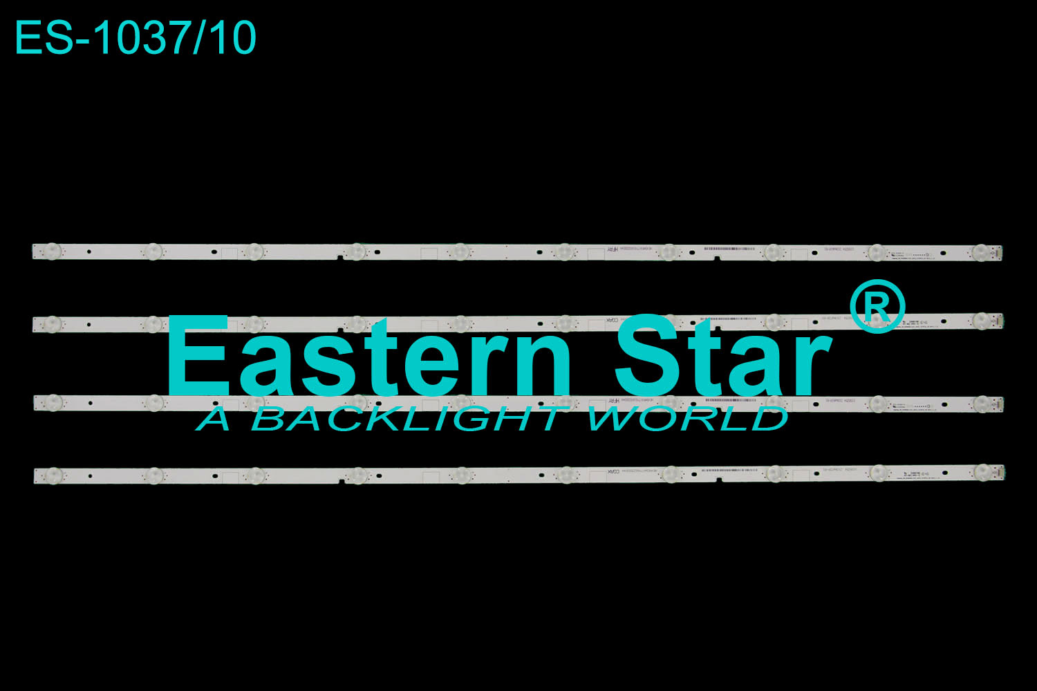ES-1037=ES-342 LED TV Backlight use for Hisense 49'' 10LEDs HD490DU-E31_4X10_1313FCA_V0 2015_11_21 led strips (4) LED49K300U/LED49EC520UA